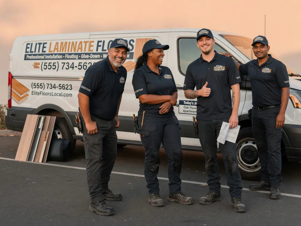 Laminate flooring installation company in Bonnie, IL